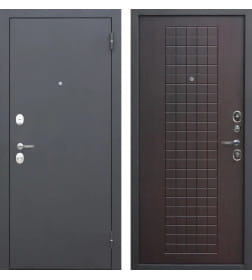 Дверь входная "Гарда муар" 8мм Венге (правая)  960х2050 мм,уценка