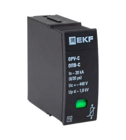 Сменный модуль к ОПВ-C In-20кА 440В с сигнализацией EKF