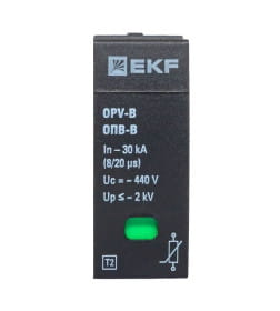 Сменный модуль к ОПВ-B In-30кА 440В с сигнализацией EKF