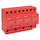 Устройство защиты от импульсных перенапряжений Класс 1 Iimp 25kA (10/350μs) 4P EKF (spd-t1-4p) 