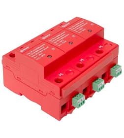 Устройство защиты от импульсных перенапряжений Класс 1 Iimp 25kA (10/350μs) 3P EKF