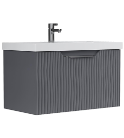 Тумба подвесная Equil Mirage 80.1Y с умывальником 78857(80)