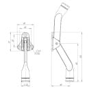Упор дверной напольный Fuaro Stopper-100 WH белый (46125) 