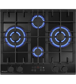 Газовая варочная панель Weissgauff HGG 642 BGH Double Wok Timer