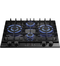 Газовая варочная панель Weissgauff HGG 642 BGH Double Wok Timer