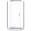 Душевое ограждение Triton Дека Графит 100х100 поддон 17 см Щ0000073926 (Щ0000073926) 