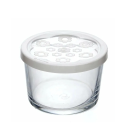 Банка стекл. Бейзик 42230 1113702 (220мл) крышка белая