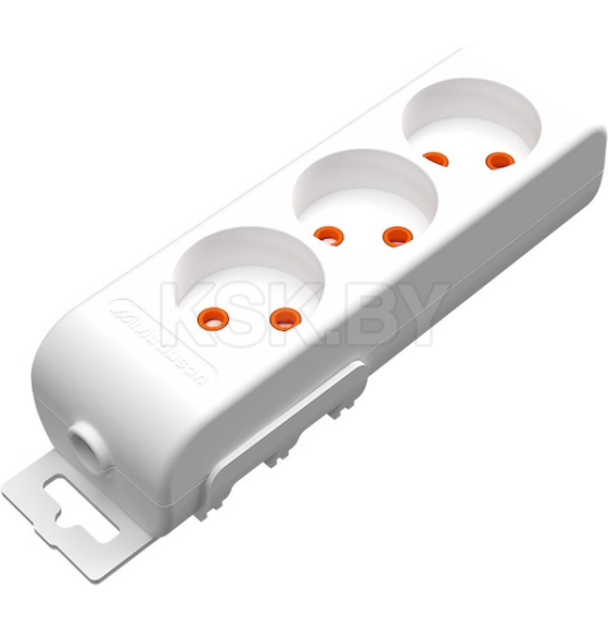 Колодка 3-я без з/к белый Mutlusan (001-175-390001) 