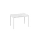 Стол раздвижной Слайд Тип 2 Белый матовый/Белый (228436) 
