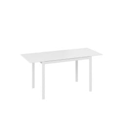 Стол раздвижной Слайд Тип 2 Белый матовый/Белый