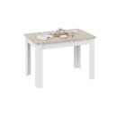 Стол раздвижной Промо тип 4 Белый/Дуб сонома светлый (198638) 