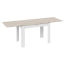Стол раздвижной Промо тип 4 Белый/Дуб сонома светлый (198638) 