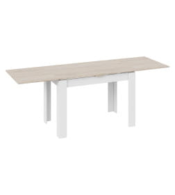 Стол раздвижной Промо тип 4 Белый/Дуб сонома светлый