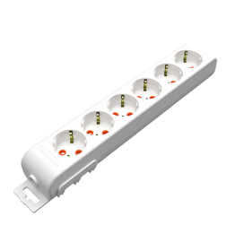 Колодка 6-я с з/к белый Mutlusan