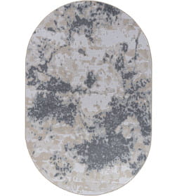 Ковры тканные CUBA F269, 2*3, OVAL, BLUE