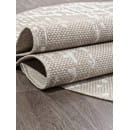 Ковры тканные KAIR S136, 1,6*2,3, OVAL, BEIGE