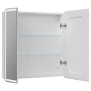 Шкаф зеркальный Equil Nice LED 80 с часами szNICE80 (szNICE80) 