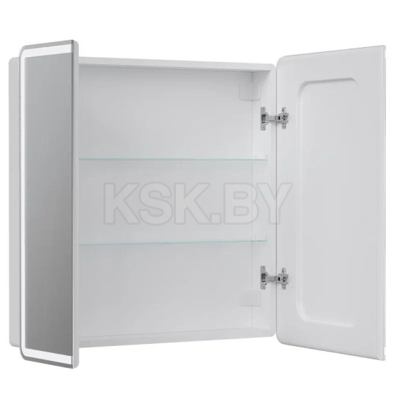 Шкаф зеркальный Equil Nice LED 80 с часами szNICE80 (szNICE80) 