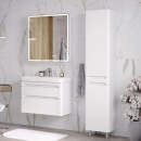 Шкаф зеркальный Equil Nice LED 80 с часами szNICE80 (szNICE80) 