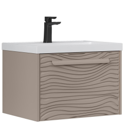 Тумба подвесная Equil Gleam 60.1Y, амарок/дуб вотан