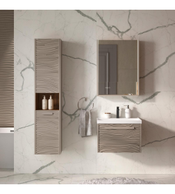 Тумба подвесная Equil Gleam 60.1Y, амарок/дуб вотан