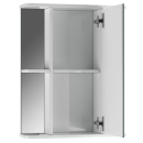 Шкаф- зеркало Айсберг Норма 2-60 см.правый  DA1612HZ (DA1612HZ) 