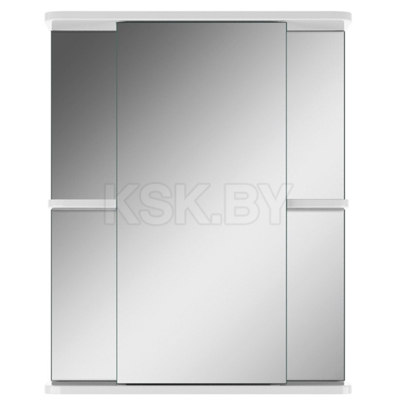 Шкаф- зеркало Айсберг Норма 2-55 см.левый  DA1609HZ (DA1609HZ) 