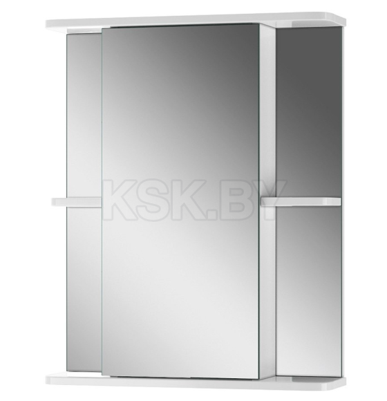Шкаф- зеркало Айсберг Норма 2-55 см.правый  DA1610HZ (DA1610HZ) 