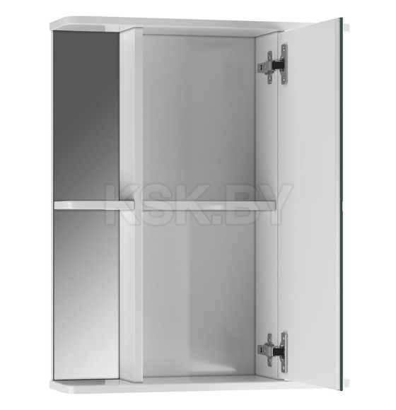 Шкаф- зеркало Айсберг Норма 2-55 см.правый  DA1610HZ (DA1610HZ) 