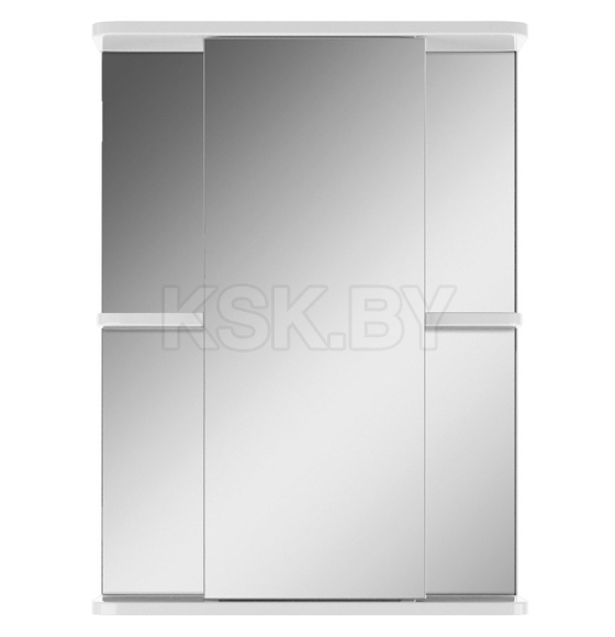 Шкаф- зеркало Айсберг Норма 2-50 см.левый  DA1607HZ (DA1607HZ) 