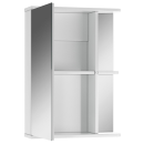 Шкаф- зеркало Айсберг Норма 1-50 см.левый  DA1601HZ (DA1601HZ) 