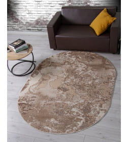 Ковры тканные ALABAMA F177, 2*2,9, OVAL, BEIGE
