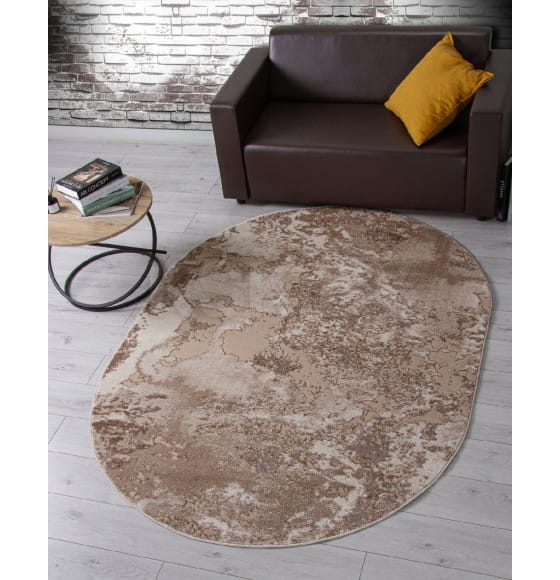 Ковры тканные ALABAMA F177, 2*2,9, OVAL, BEIGE