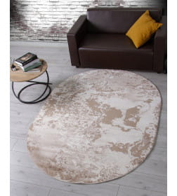 Ковры тканные ALABAMA F177, 2*2,9, OVAL, BEIGE