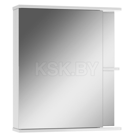 Шкаф- зеркало Айсберг Норма 1-60 см.левый  DA1605HZ (DA1605HZ) 