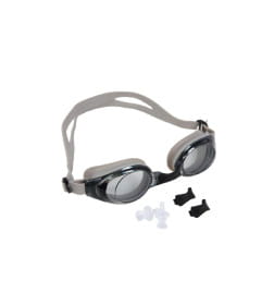 Очки для плавания, серия "Регуляр", серые, цвет линзы - серый SF 0394