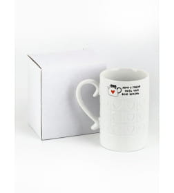 Кружка керамическая "Хочу с тобой", 300 мл   10499221