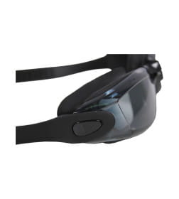 Очки для плавания, серия "Комфорт+", черные, цвет линзы - прозрачный SF 0388