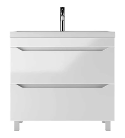 Тумба напольная Айсберг Ева 90 под умывальник Базис DA5909T