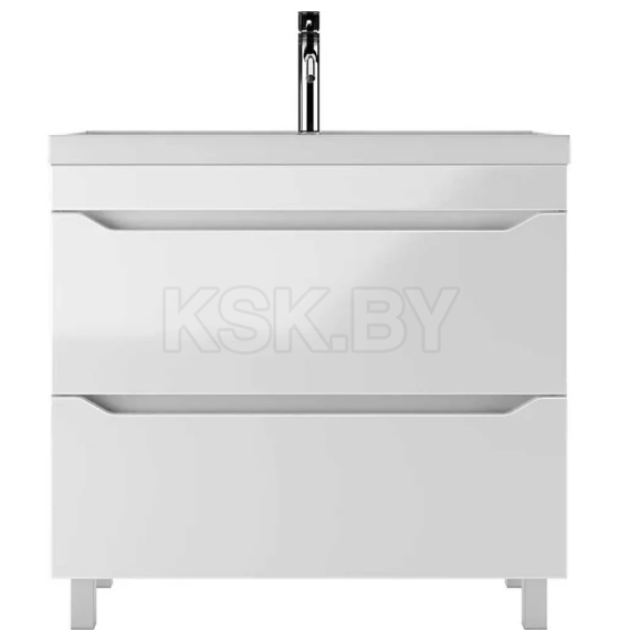 Тумба напольная Айсберг Ева 90 под умывальник Базис DA5909T (DA5909T) 