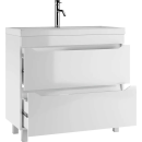 Тумба напольная Айсберг Ева 90 под умывальник Базис DA5909T (DA5909T) 