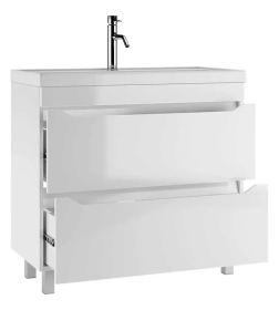 Тумба напольная Айсберг Ева 90 под умывальник Базис DA5909T