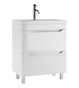 Тумба напольная Айсберг Ева 70 под умывальник Базис DA5907T