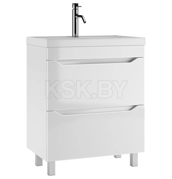 Тумба напольная Айсберг Ева 70 под умывальник Базис DA5907T (DA5907T) 