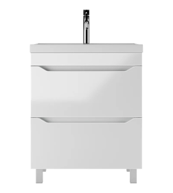 Тумба напольная Айсберг Ева 70 под умывальник Базис DA5907T