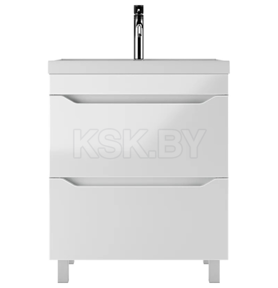 Тумба напольная Айсберг Ева 70 под умывальник Базис DA5907T (DA5907T) 