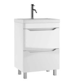 Тумба напольная Айсберг Ева 60 под умывальник Базис DA5911T