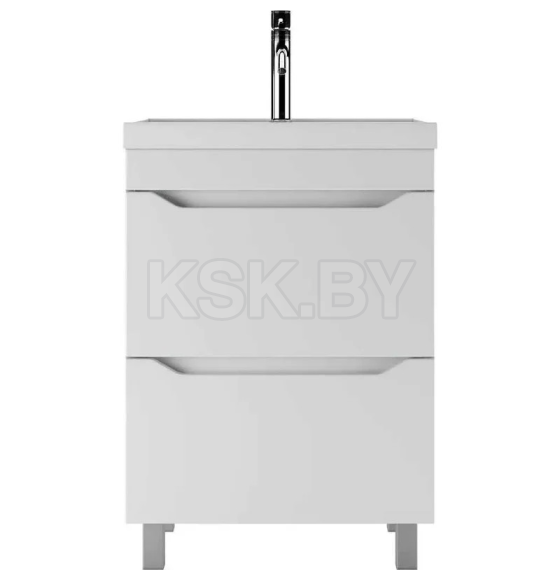Тумба напольная Айсберг Ева 60 под умывальник Базис DA5911T (DA5911T) 