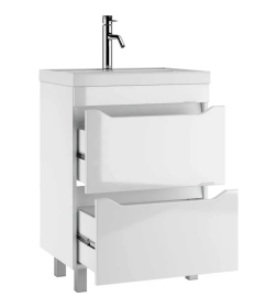 Тумба напольная Айсберг Ева 60 под умывальник Базис DA5911T