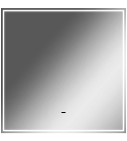 Зеркало с подсветкой Домино Лион Sansa 600х600 SZ8004KW